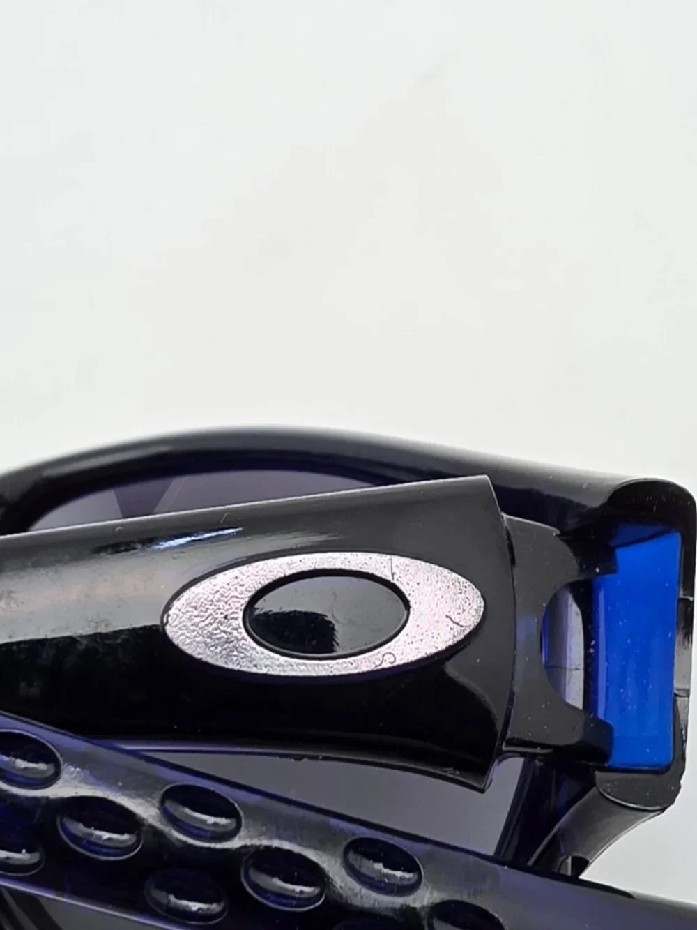 Oakley 03-123 Fives Gen 1.0 Dark Crystal Blue Frame Black Iridium Sunglasses